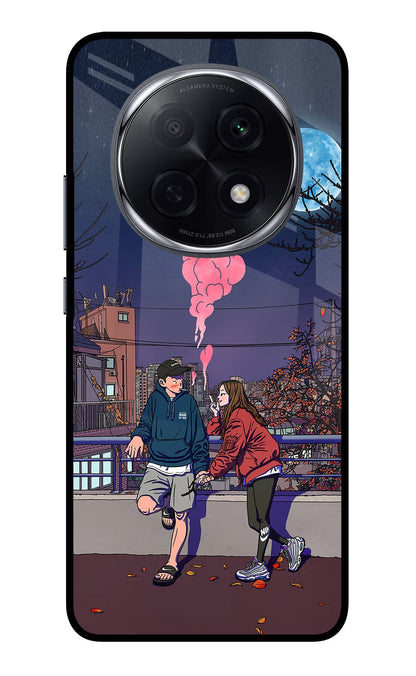 Chilling Couple Oppo F29 Pro 5G Back Cover