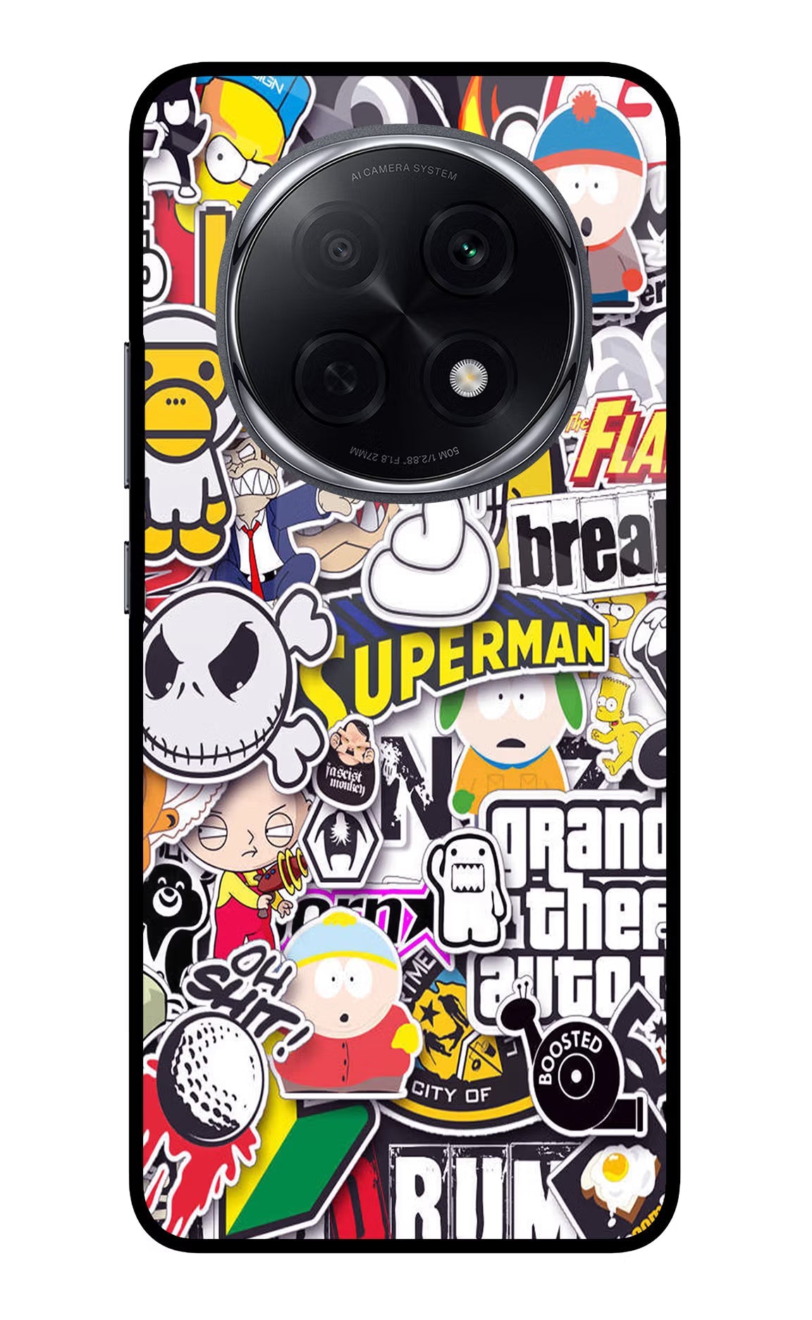Sticker Bomb Oppo F29 Pro 5G Back Cover