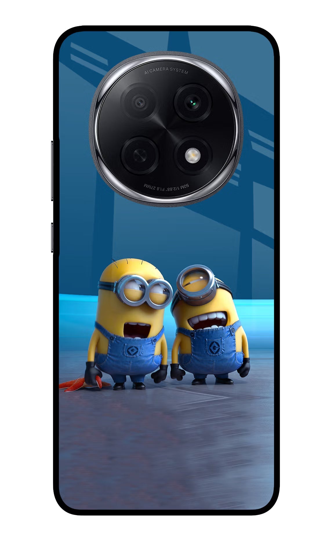Minion Laughing Oppo F29 Pro 5G Glass Case