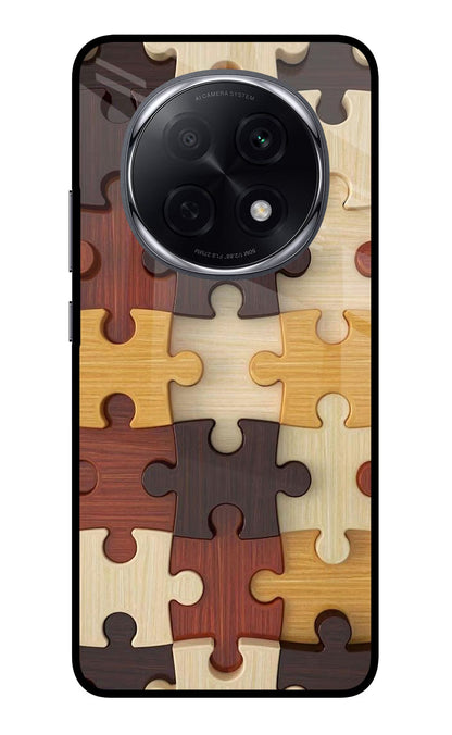 Wooden Puzzle Oppo F29 Pro 5G Back Cover