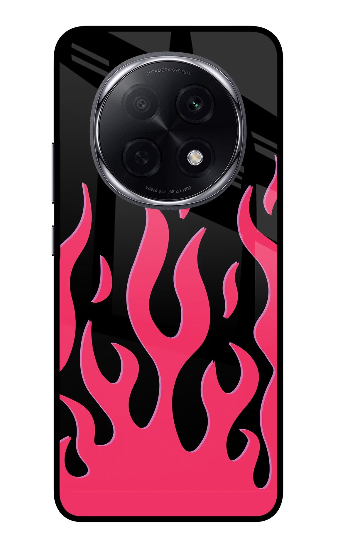 Fire Flames Oppo F29 Pro 5G Glass Case