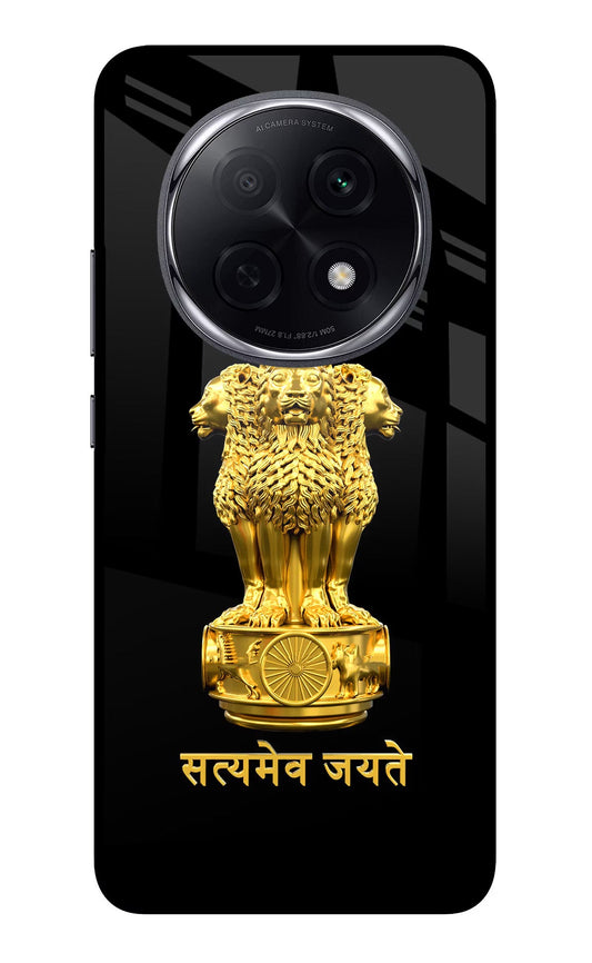 Satyamev Jayate Golden Oppo F29 Pro 5G Glass Case