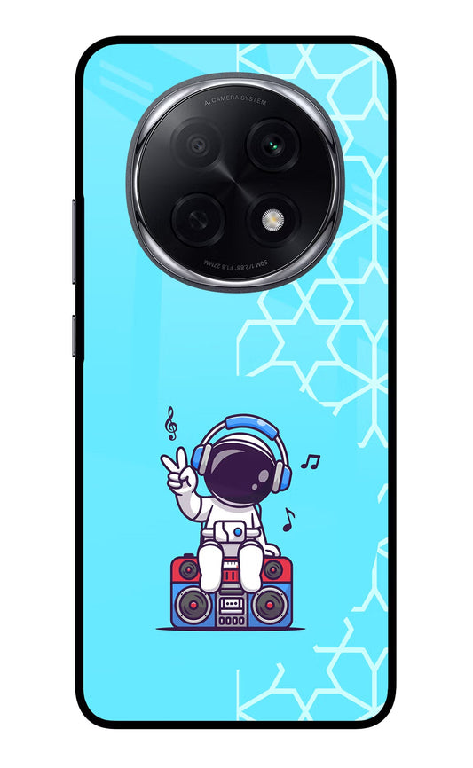 Cute Astronaut Chilling Oppo F29 Pro 5G Back Cover