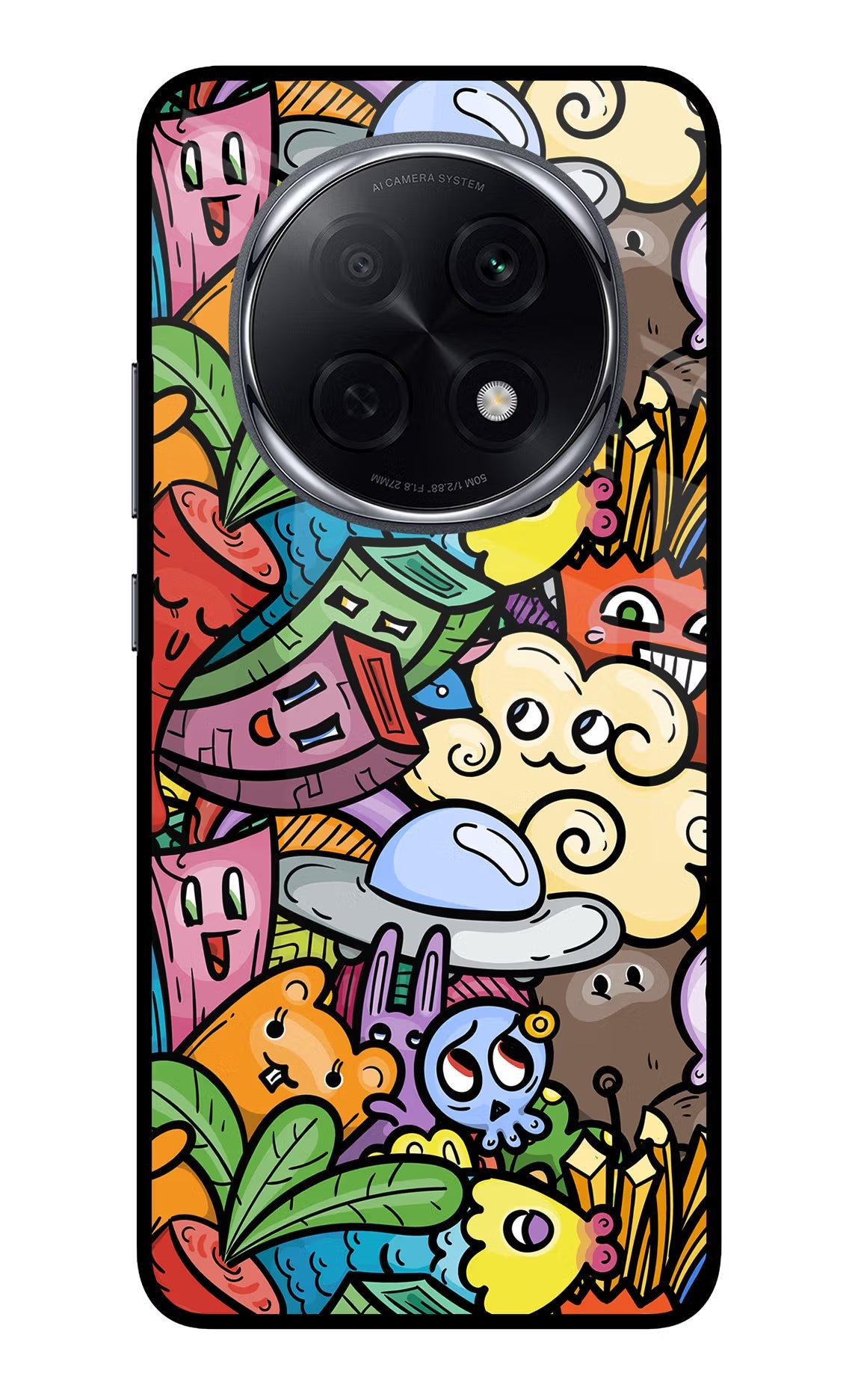 Veggie Doodle Oppo F29 Pro 5G Back Cover