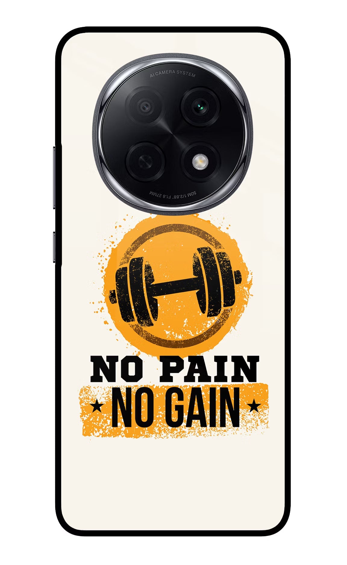 No Pain No Gain Oppo F29 Pro 5G Glass Case