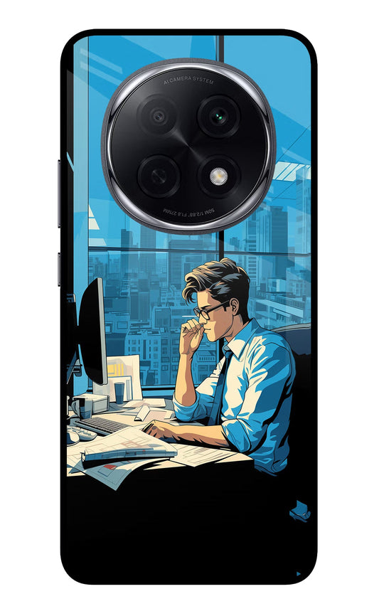 Focused Hustler (AI Generated) Oppo F29 Pro 5G Glass Case