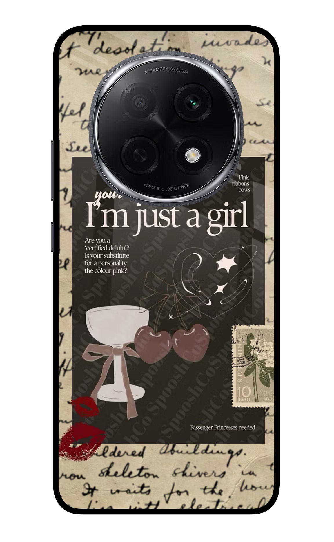 I am just a girl Oppo F29 Pro 5G Back Cover
