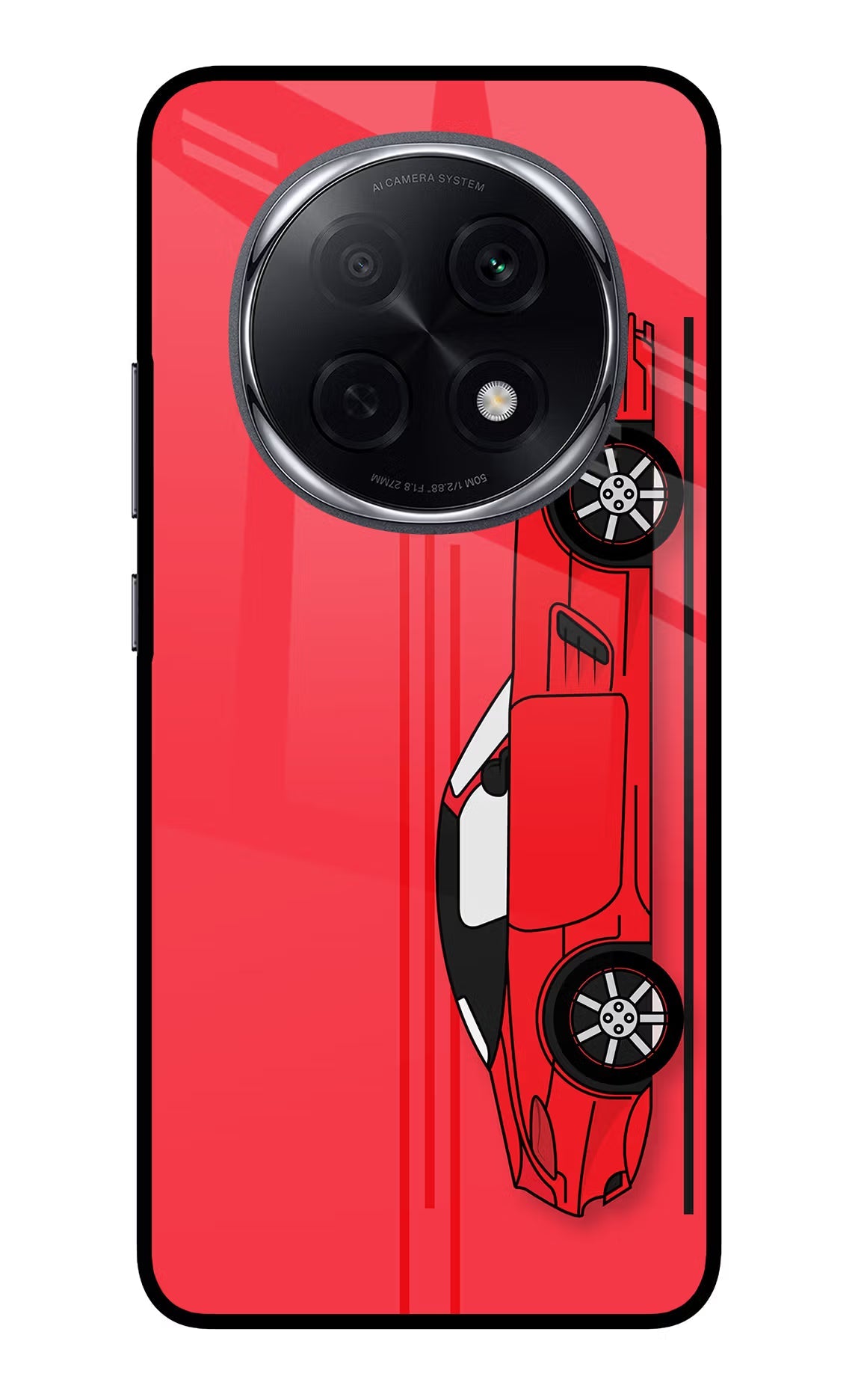 Red Velocity Oppo F29 Pro 5G Back Cover
