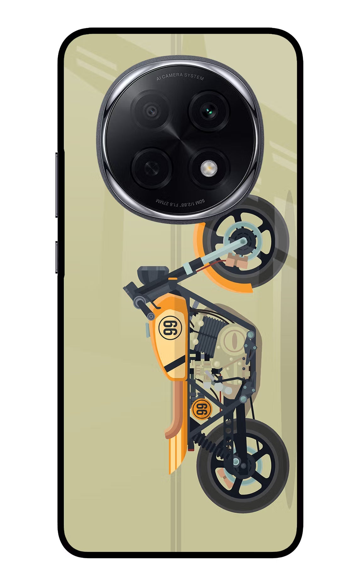 Vertical Speedster Oppo F29 Pro 5G Glass Case