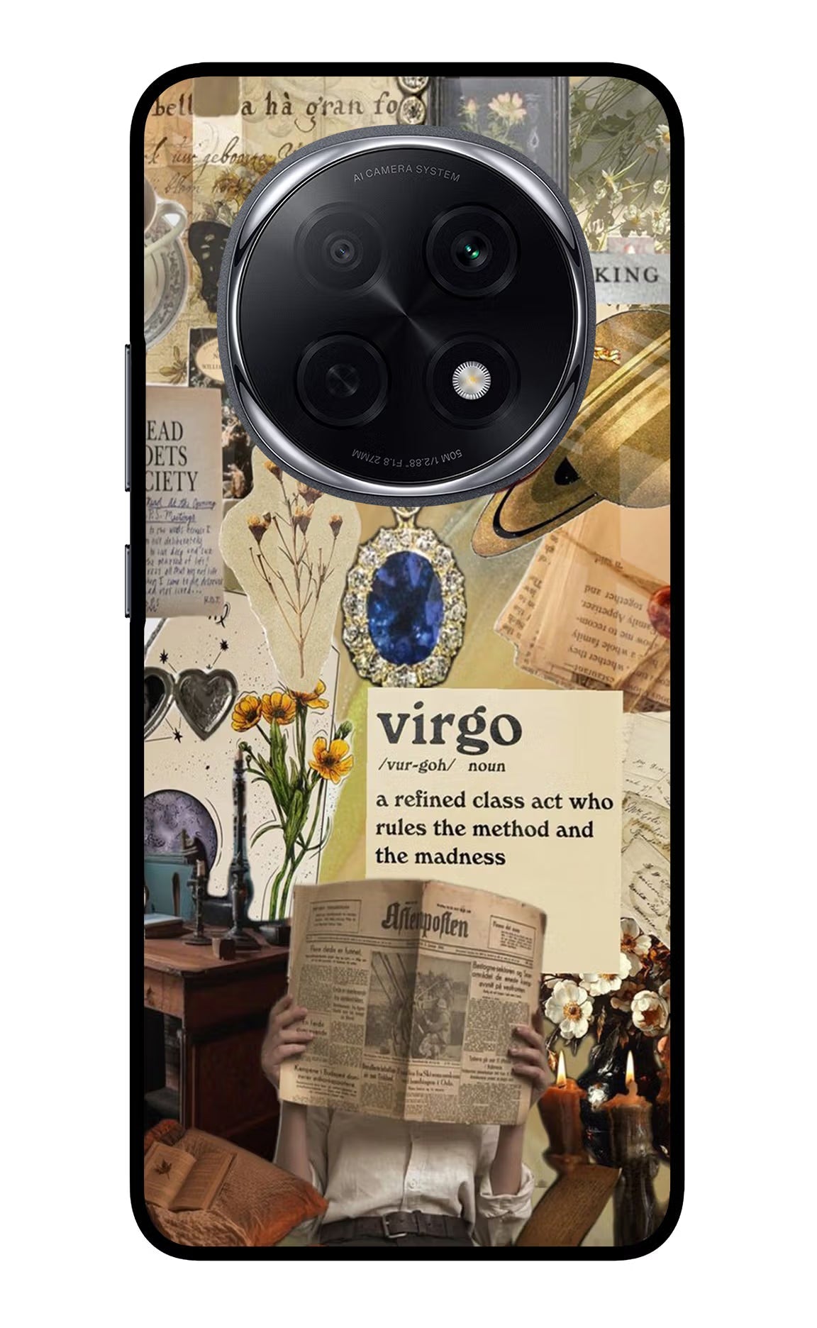 Virgo Zodiac Oppo F29 Pro 5G Glass Case