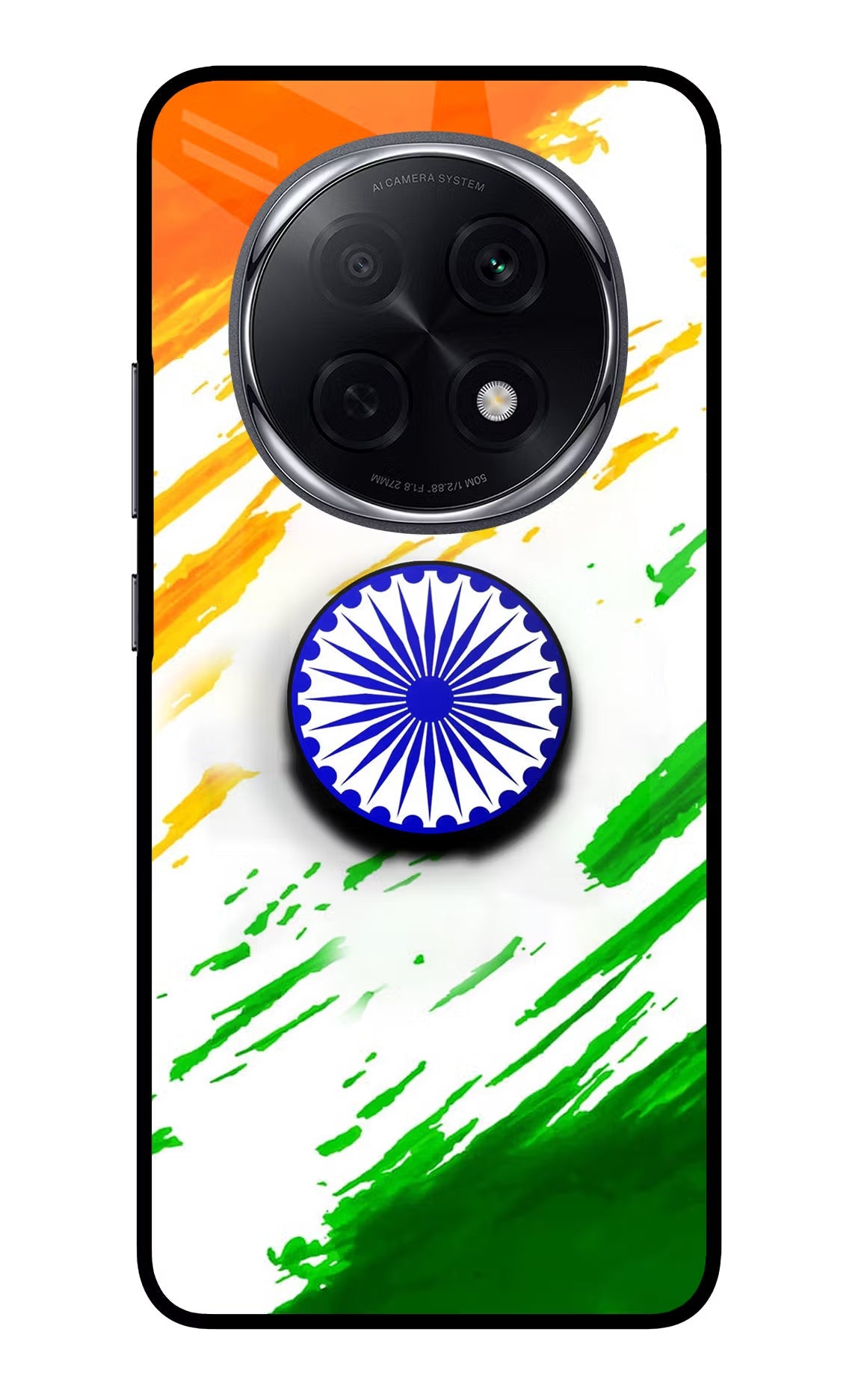Indian Flag Ashoka Chakra Oppo F29 Pro 5G Pop Case