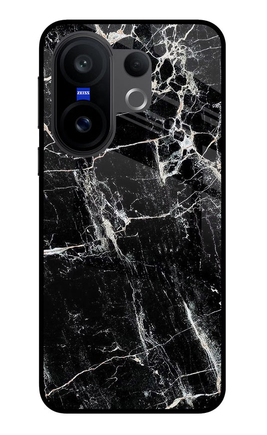 Black Marble Texture Vivo X200 FE Back Cover