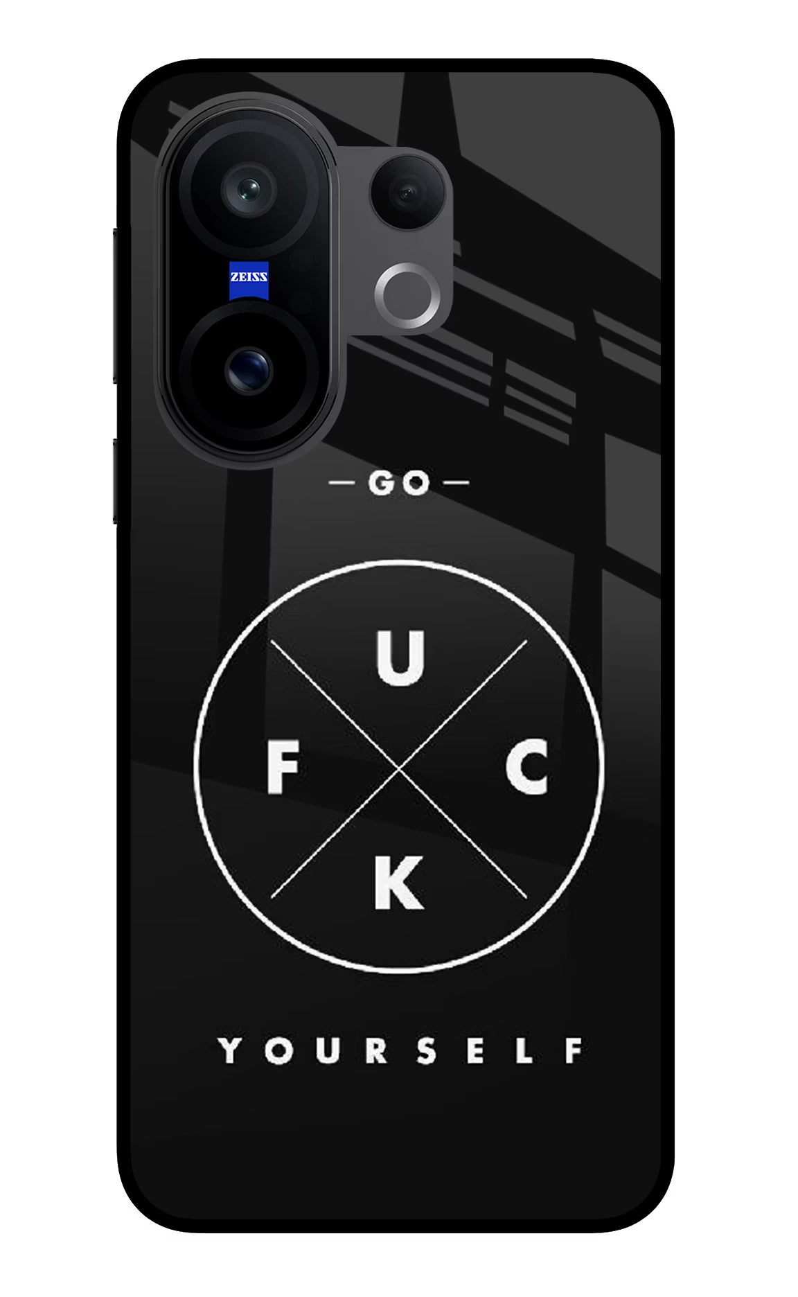 Go Fuck Yourself Vivo X200 FE Glass Case
