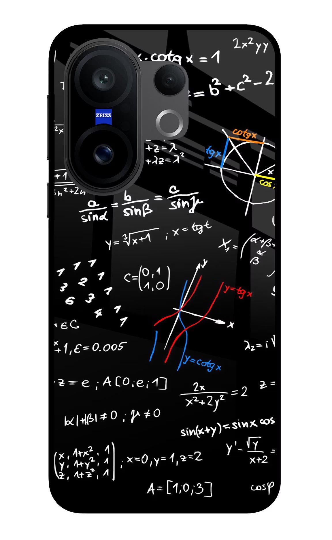 Mathematics Formula Vivo X200 FE Glass Case