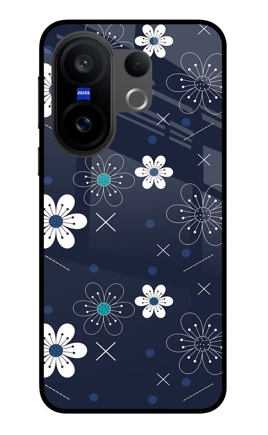 Flowers Vivo X200 FE Back Cover