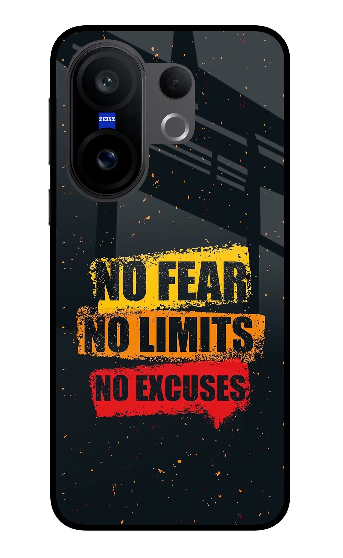 No Fear No Limits No Excuse Vivo X200 FE Back Cover