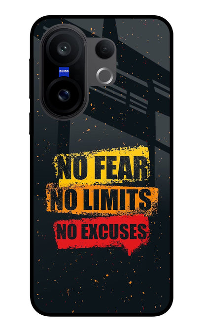 No Fear No Limits No Excuse Vivo X200 FE Back Cover