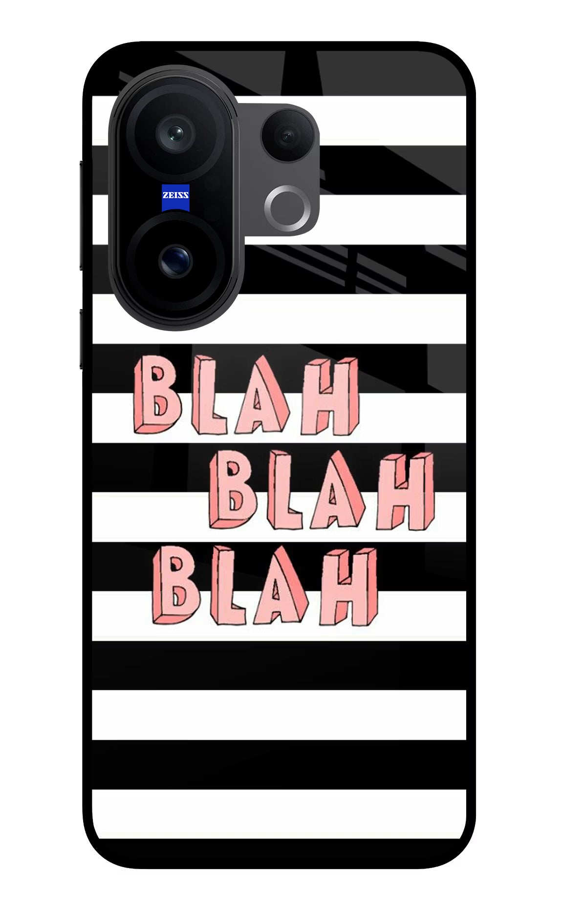Blah Blah Blah Vivo X200 FE Glass Case