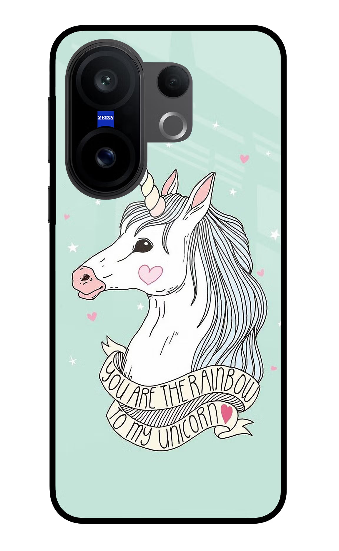 Unicorn Wallpaper Vivo X200 FE Glass Case