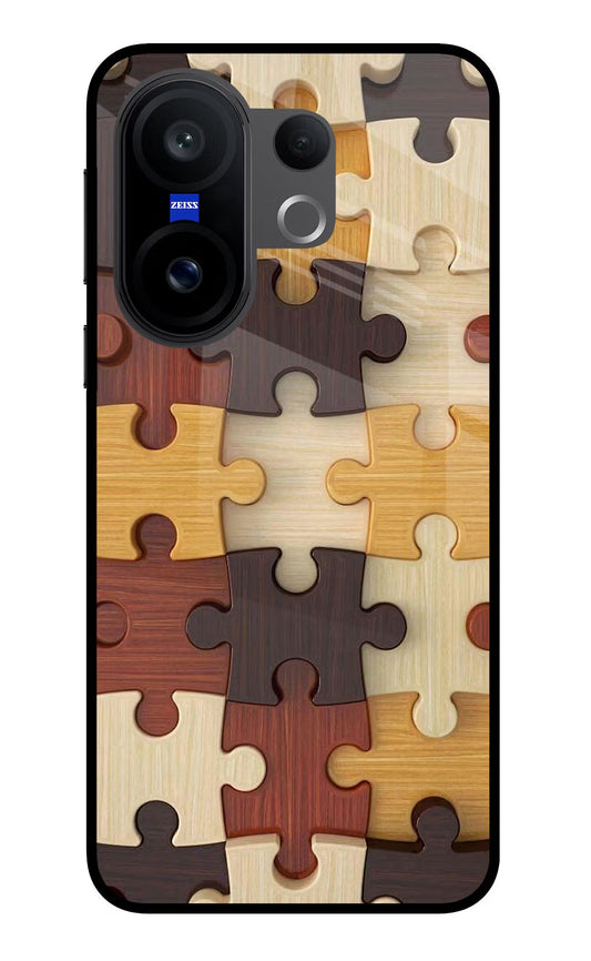 Wooden Puzzle Vivo X200 FE Back Cover