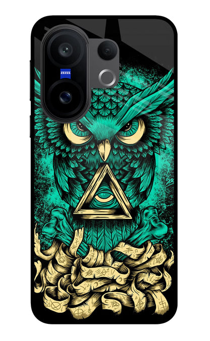 Green Owl Vivo X200 FE Back Cover
