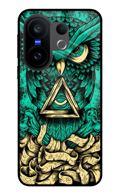 Green Owl Vivo X200 FE Back Cover
