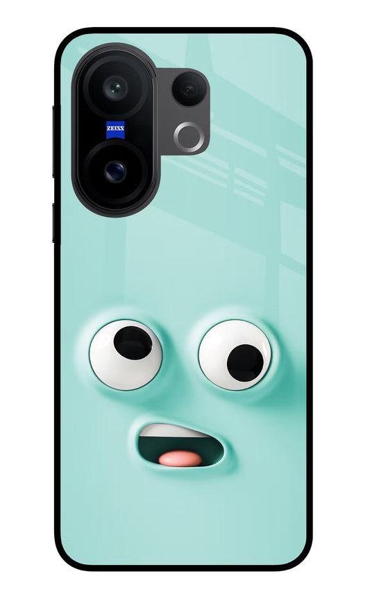 Funny Cartoon Vivo X200 FE Glass Case