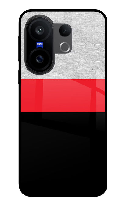 Tri Color Pattern Vivo X200 FE Back Cover