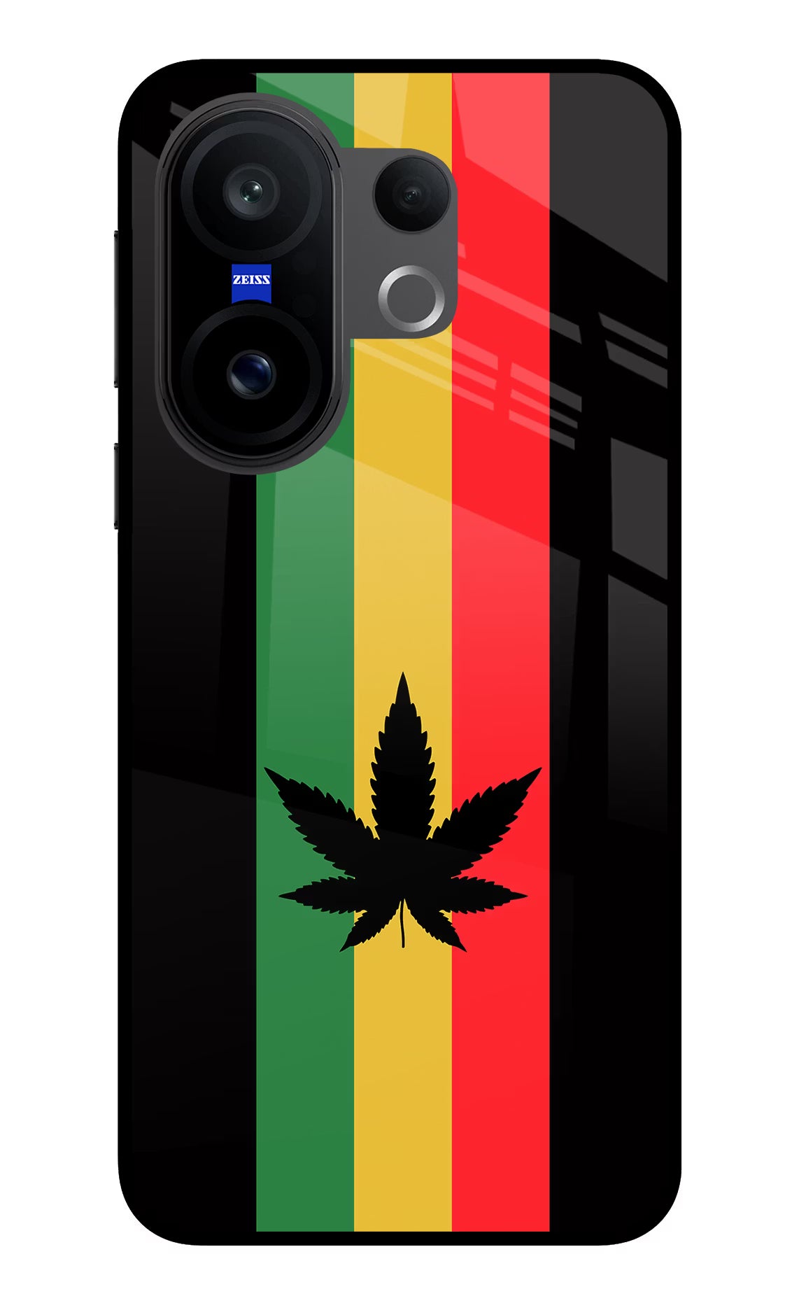 Weed Flag Vivo X200 FE Glass Case