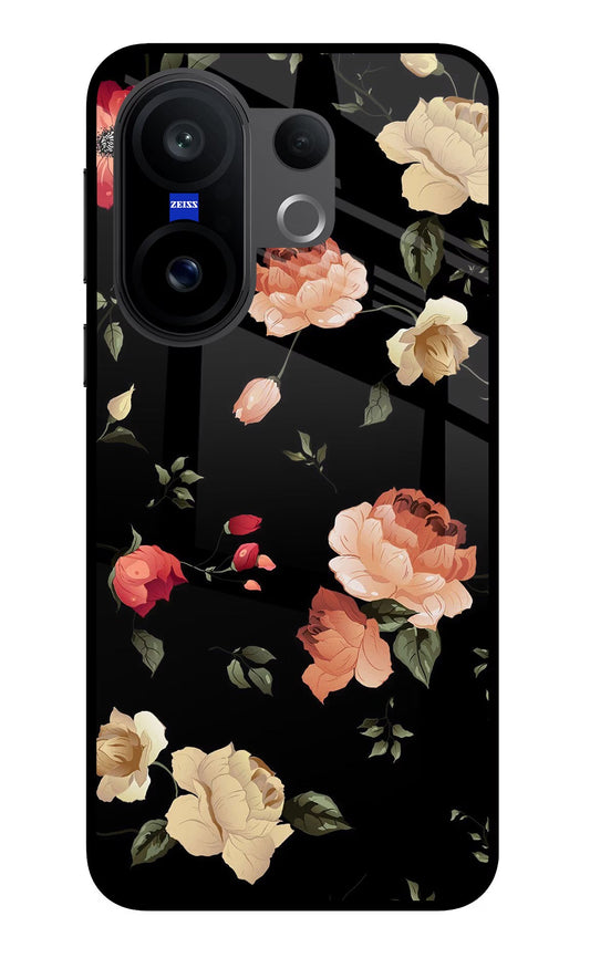Flowers Vivo X200 FE Back Cover