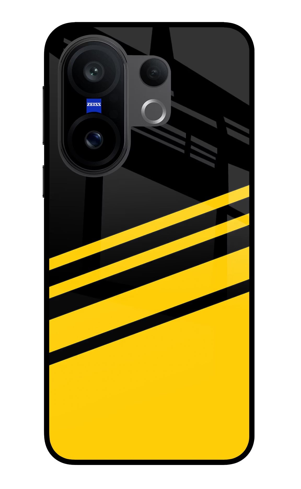 Yellow Shades Vivo X200 FE Glass Case