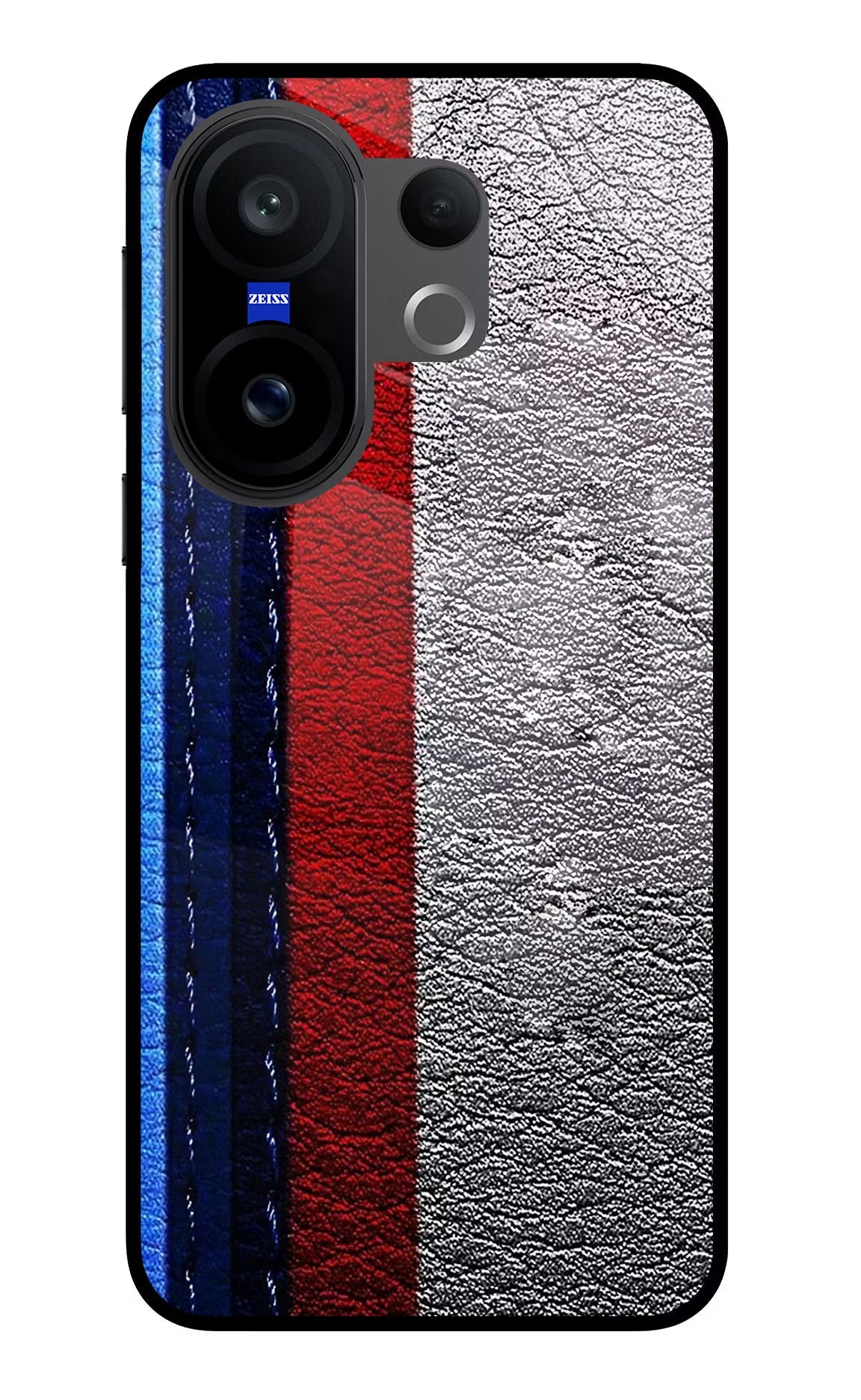 BMW Stripes Vivo X200 FE Glass Case