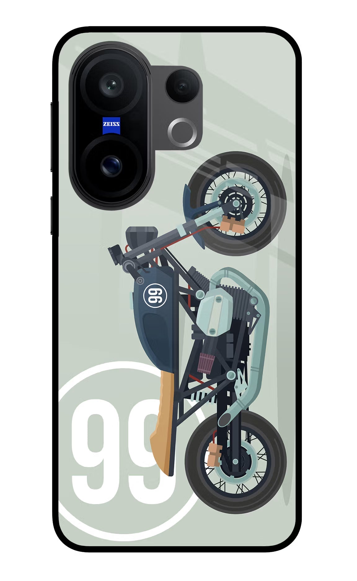 Classic Cafe Racer 99 Vivo X200 FE Back Cover