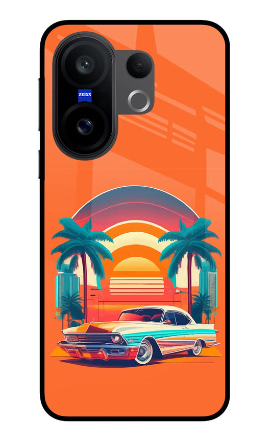 Palm Drive 80s Vivo X200 FE Back Cover