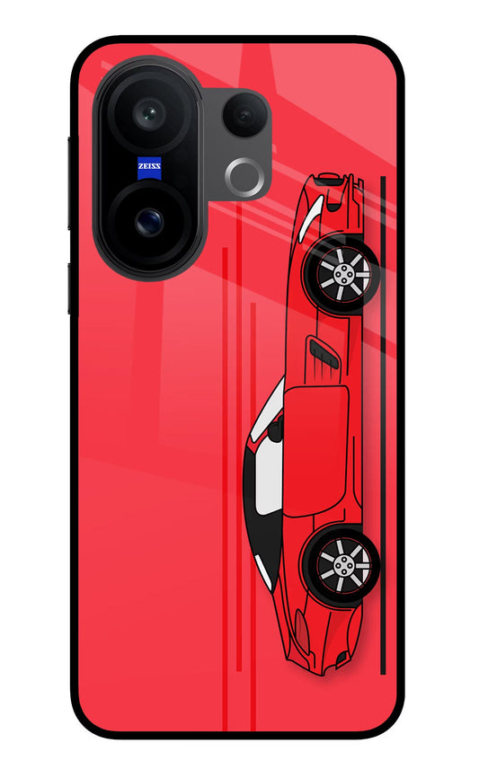 Red Velocity Vivo X200 FE Back Cover