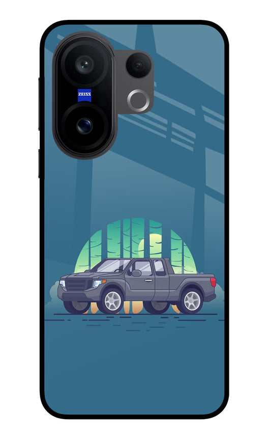 Retro Garage Vibe Vivo X200 FE Back Cover