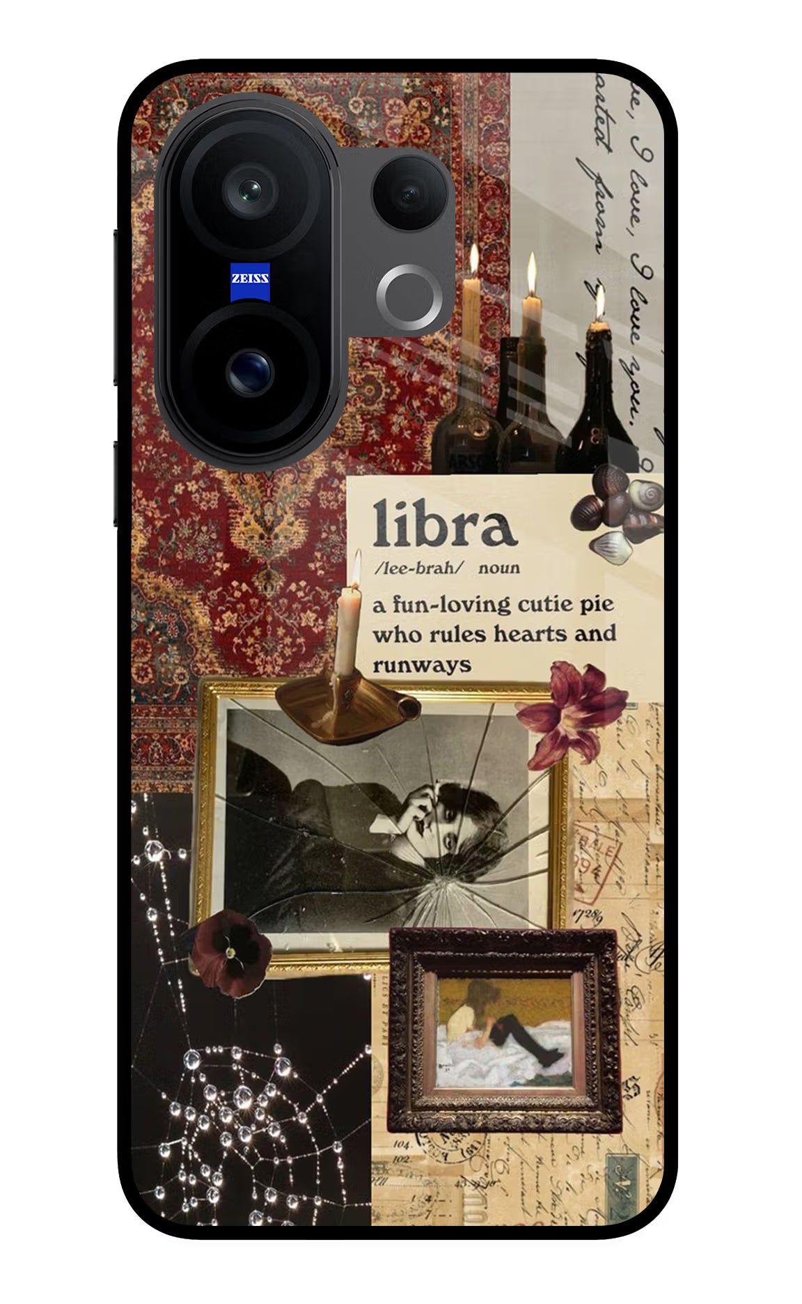 Libra Zodiac Vivo X200 FE Back Cover