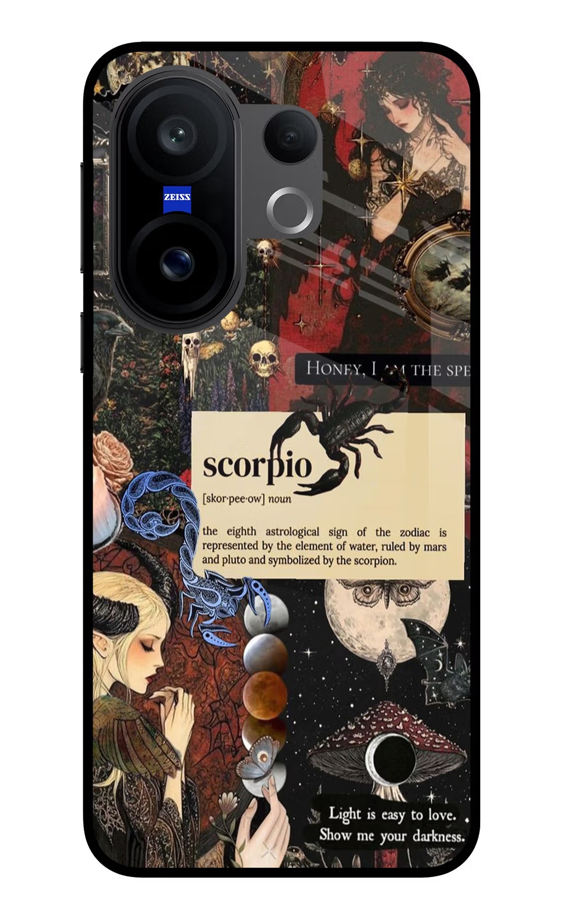 Scorpio Zodiac Vivo X200 FE Back Cover