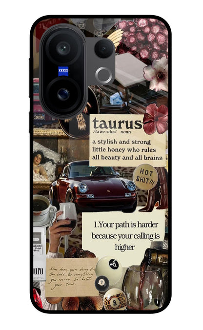 Taurus Zodiac Vivo X200 FE Back Cover
