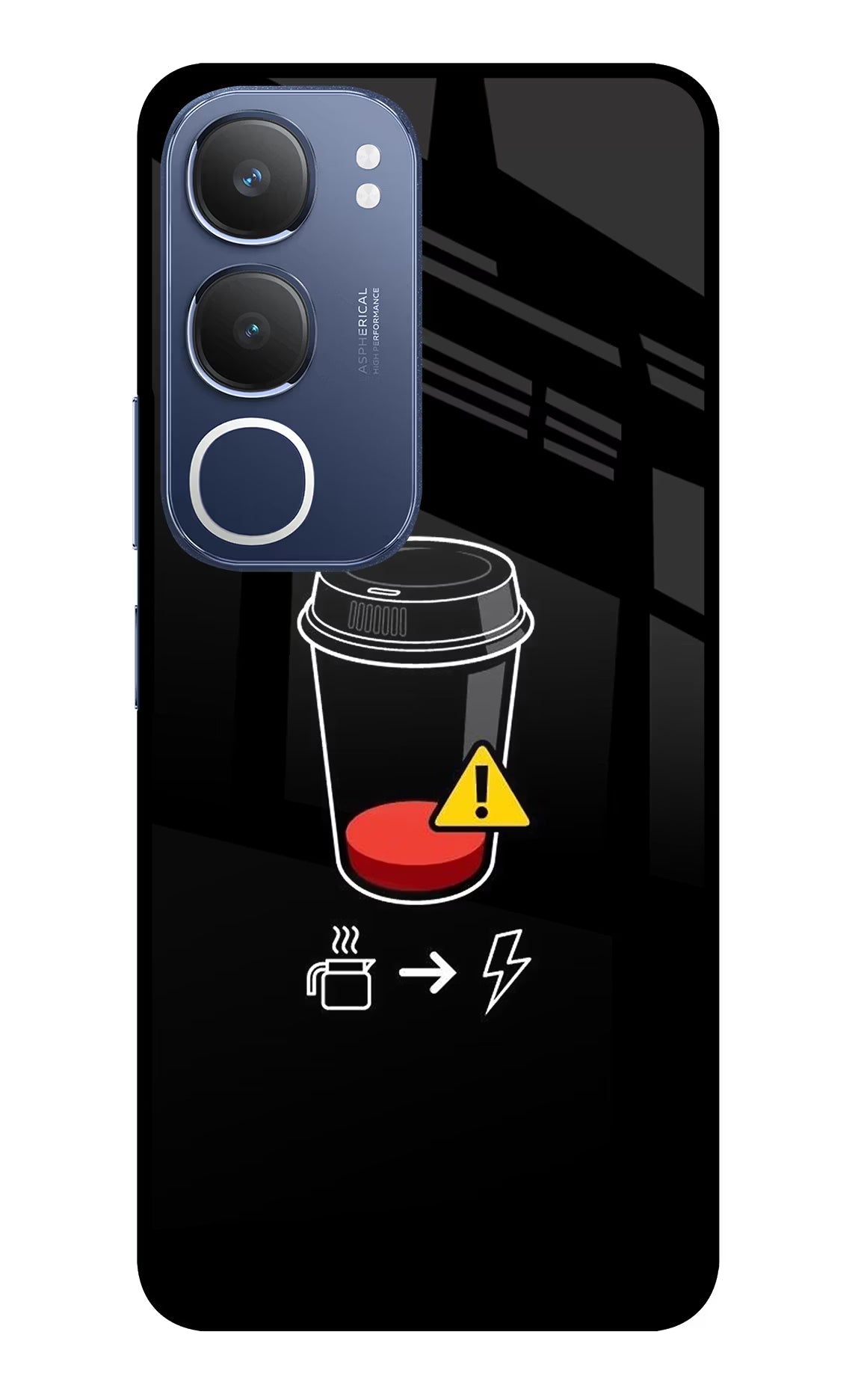Coffee Vivo Y29 5G Back Cover
