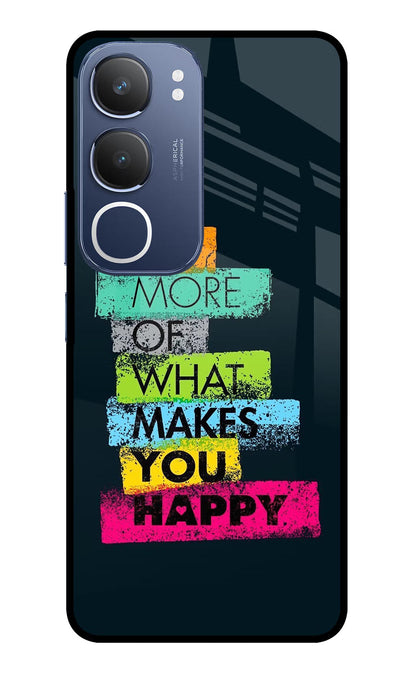 Do More Of What Makes You Happy Vivo Y29 5G Back Cover