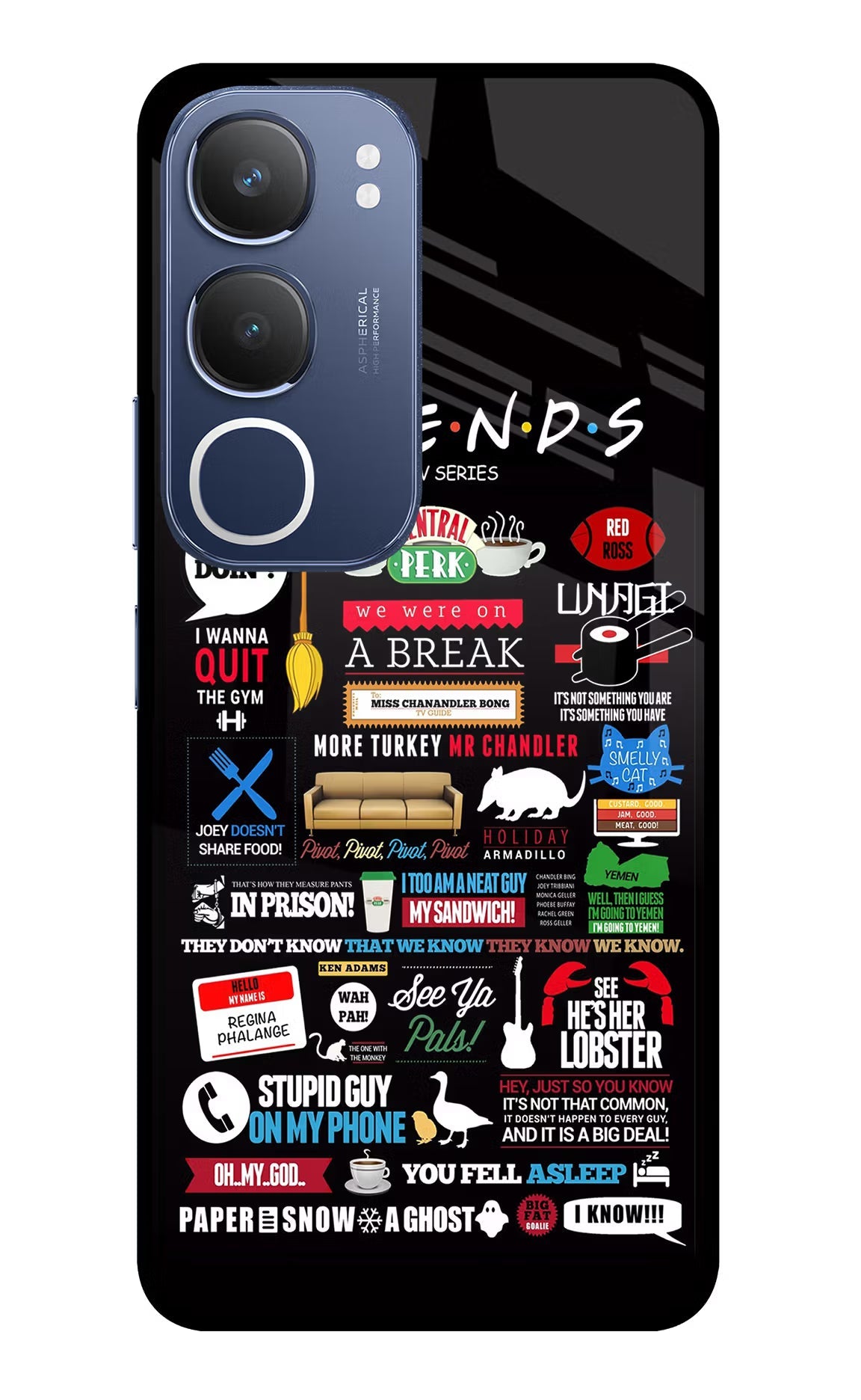 FRIENDS Vivo Y29 5G Back Cover