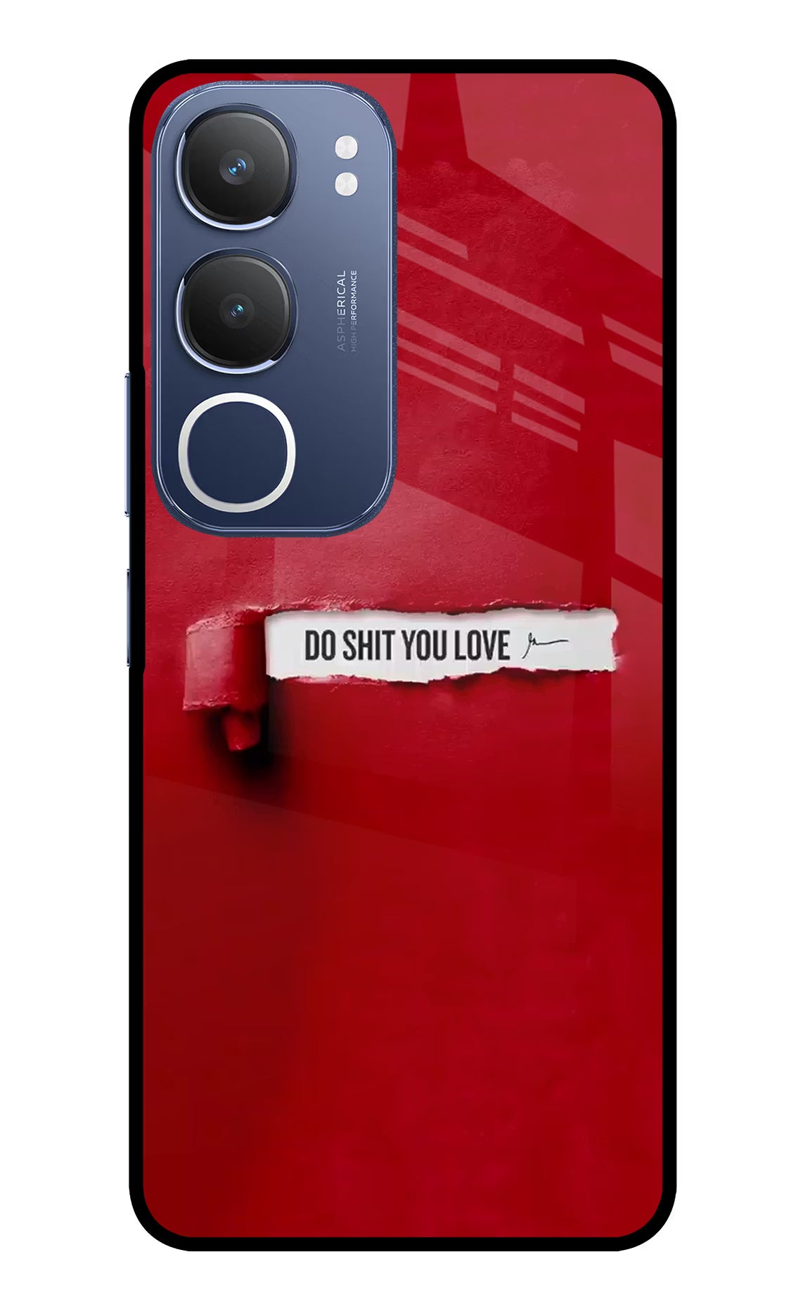 Do Shit You Love Vivo Y29 5G Glass Case