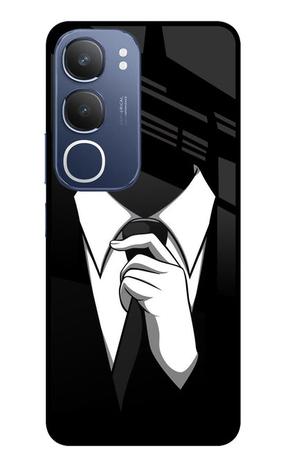 Black Tie Vivo Y29 5G Back Cover