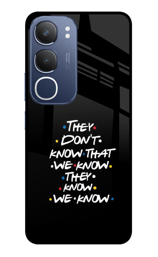 FRIENDS Dialogue Vivo Y29 5G Back Cover