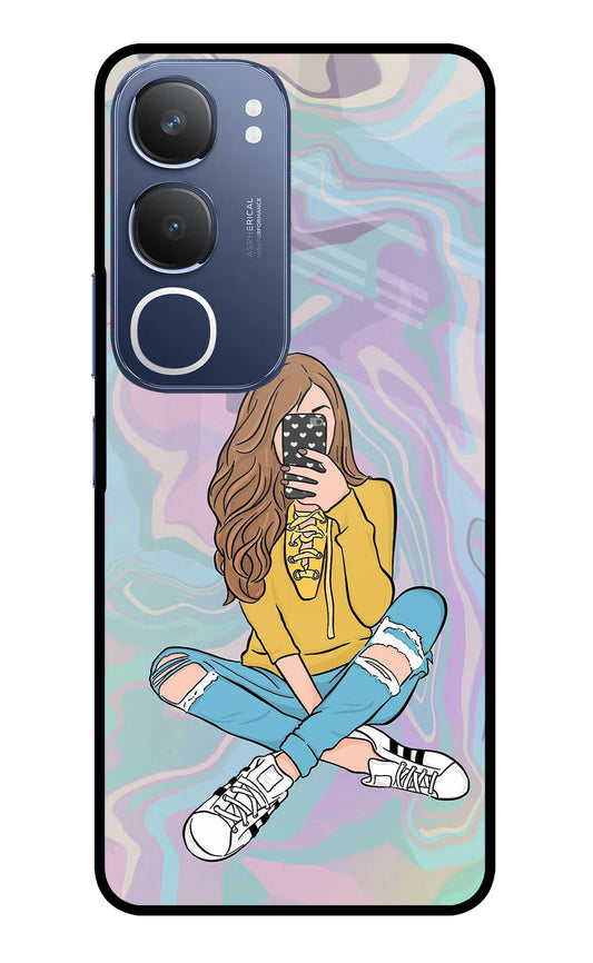 Selfie Girl Vivo Y29 5G Back Cover