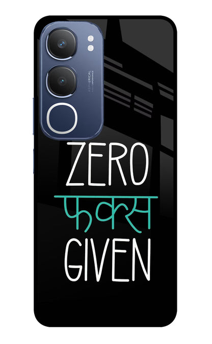 Zero Fucks Given Vivo Y29 5G Back Cover
