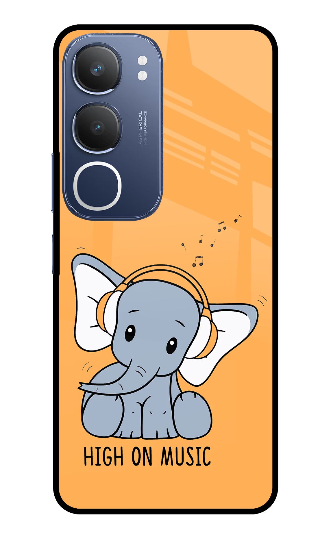High On Music Vivo Y29 5G Back Cover