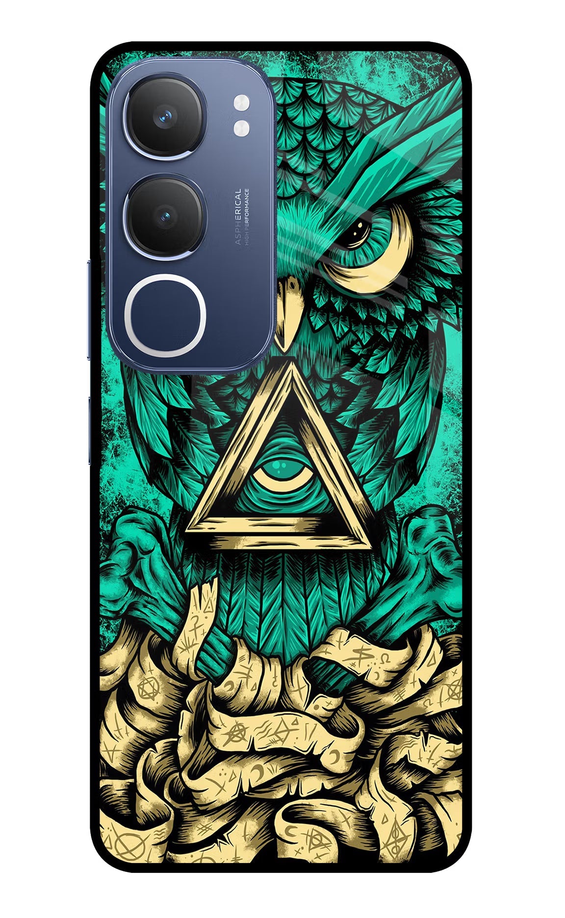 Green Owl Vivo Y29 5G Back Cover