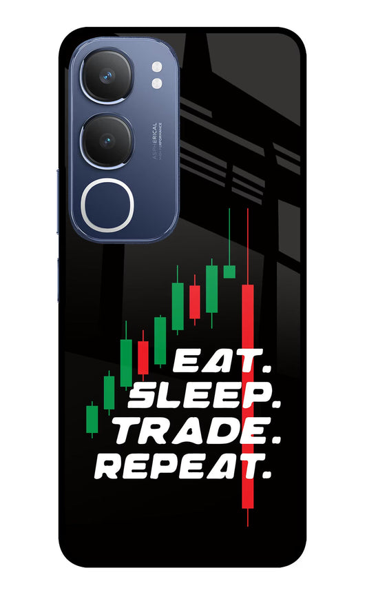 Eat Sleep Trade Repeat Vivo Y29 5G Back Cover